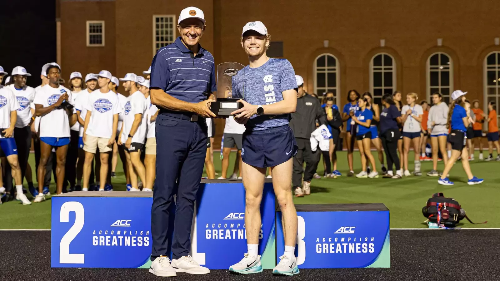 UNC's Parker Wolfe Named Track MVP, Sets ACC Record In 5k
