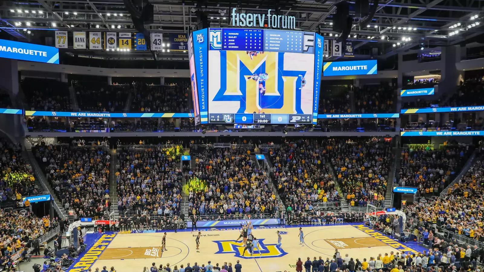 Marquette, Fiserv Forum To Host 2025 NCAA Men's Basketball Tournament