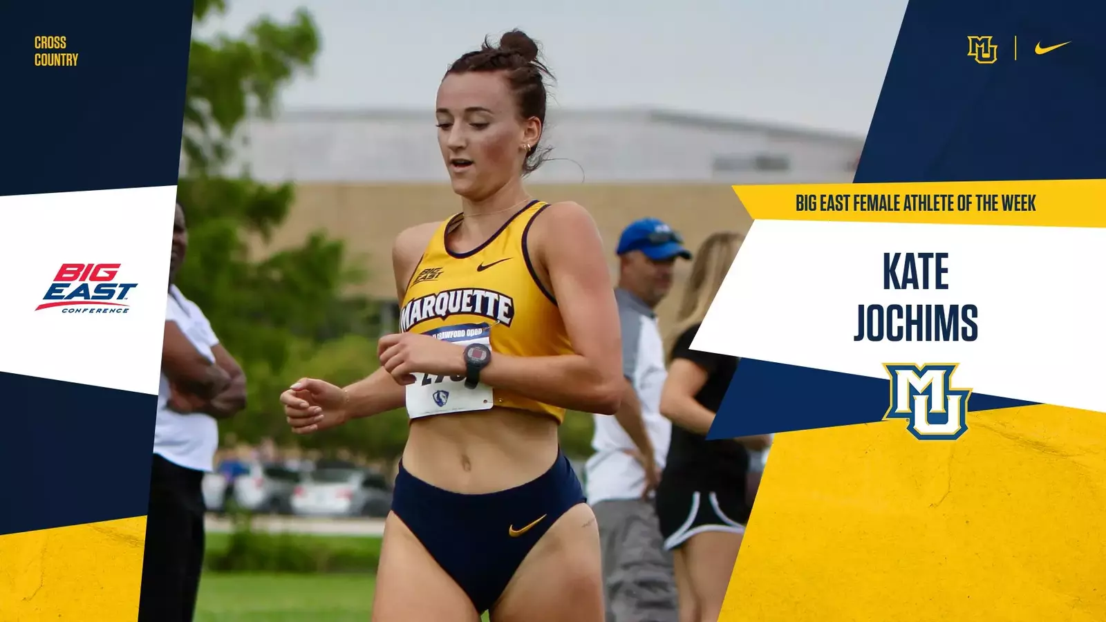 Kate Jochims Named BIG EAST XC Athlete of the Week Marquette