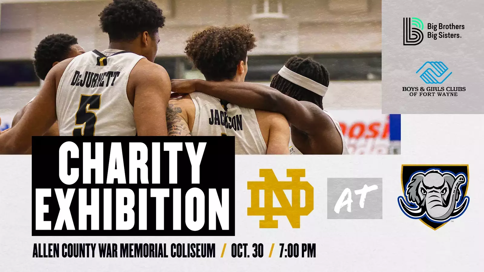 Men’s Basketball to Host Notre Dame in Charity Exhibition Oct. 30 – Purdue Fort Wayne Athletics