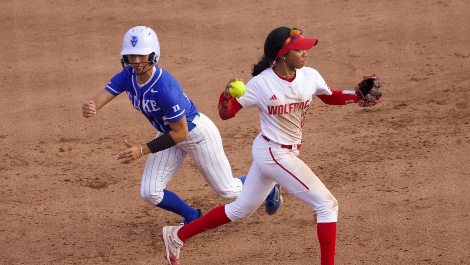 NC State Softball Loses 4-3 to #5 Duke with Record-Breaking Assists