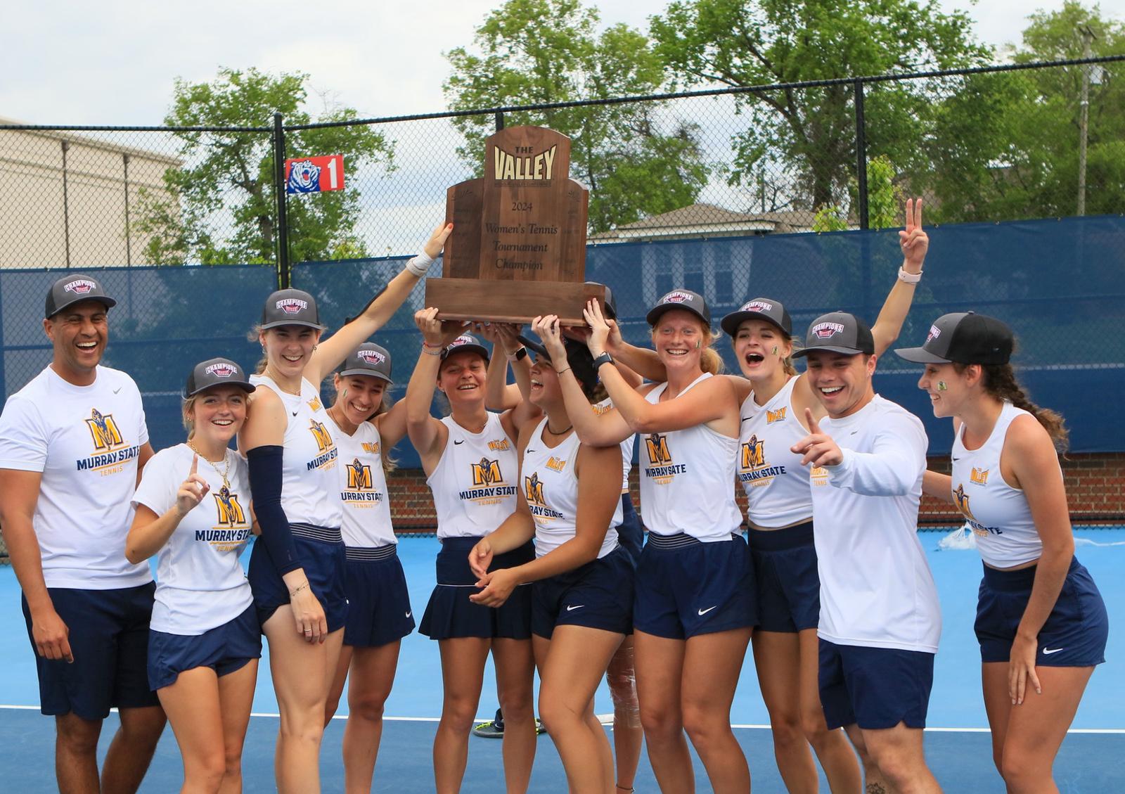 Murray State Women’s Tennis Claim MVC Tournament Title and Undefeated Spring Season With 10-0 Record