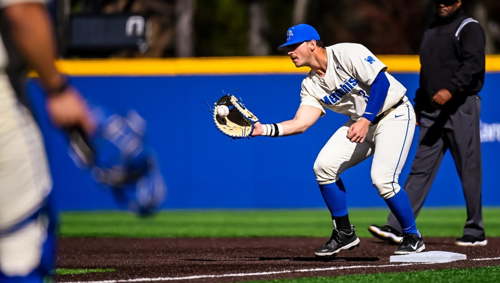 University of Memphis Falls to No. 7 East Carolina 14-3 in Game Two