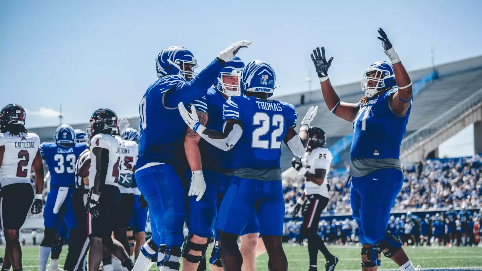 Tigers Trounce Trojans, 38-17 - University of Memphis Athletics