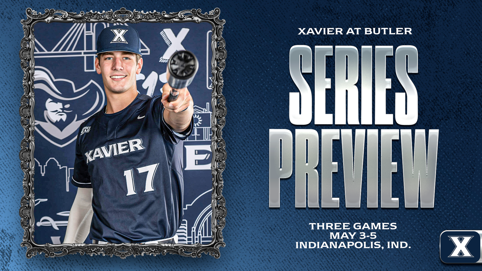 Baseball Travels to Indy for Three-Game Series at Butler