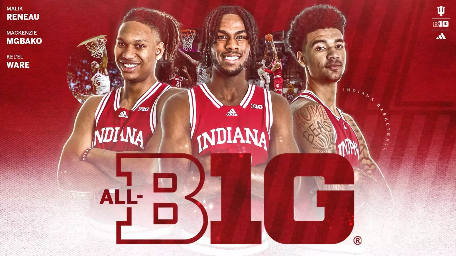 Hoosier Trio Selected to All-Big Ten Teams - Indiana University Athletics