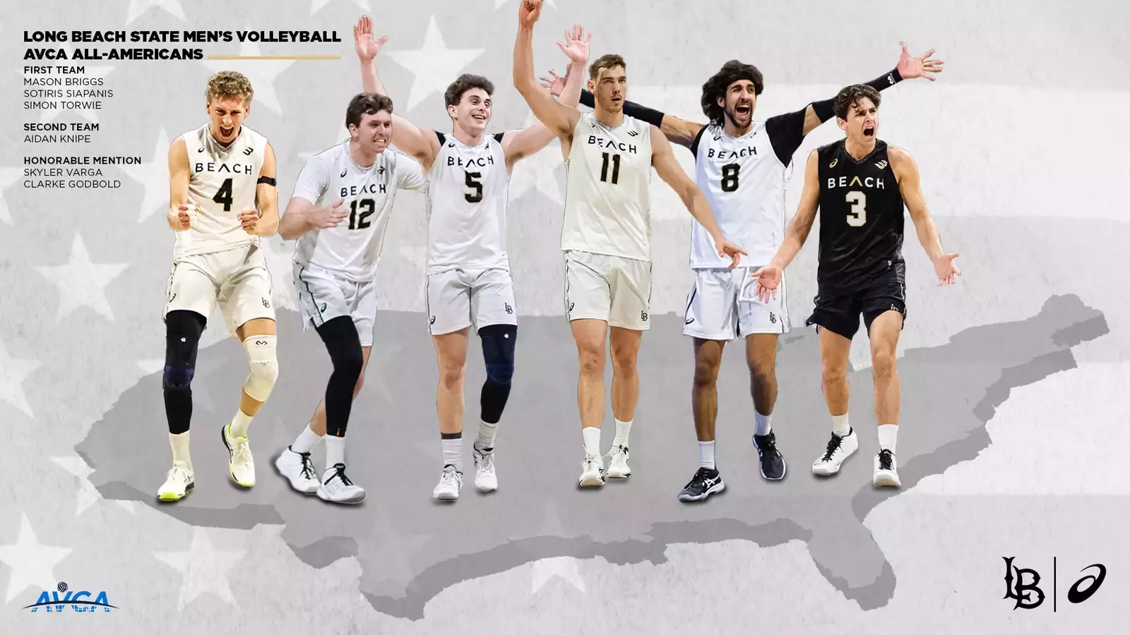 Half A Dozen LBSU Men’s Volleyball Players Earn AVCA AllAmerican