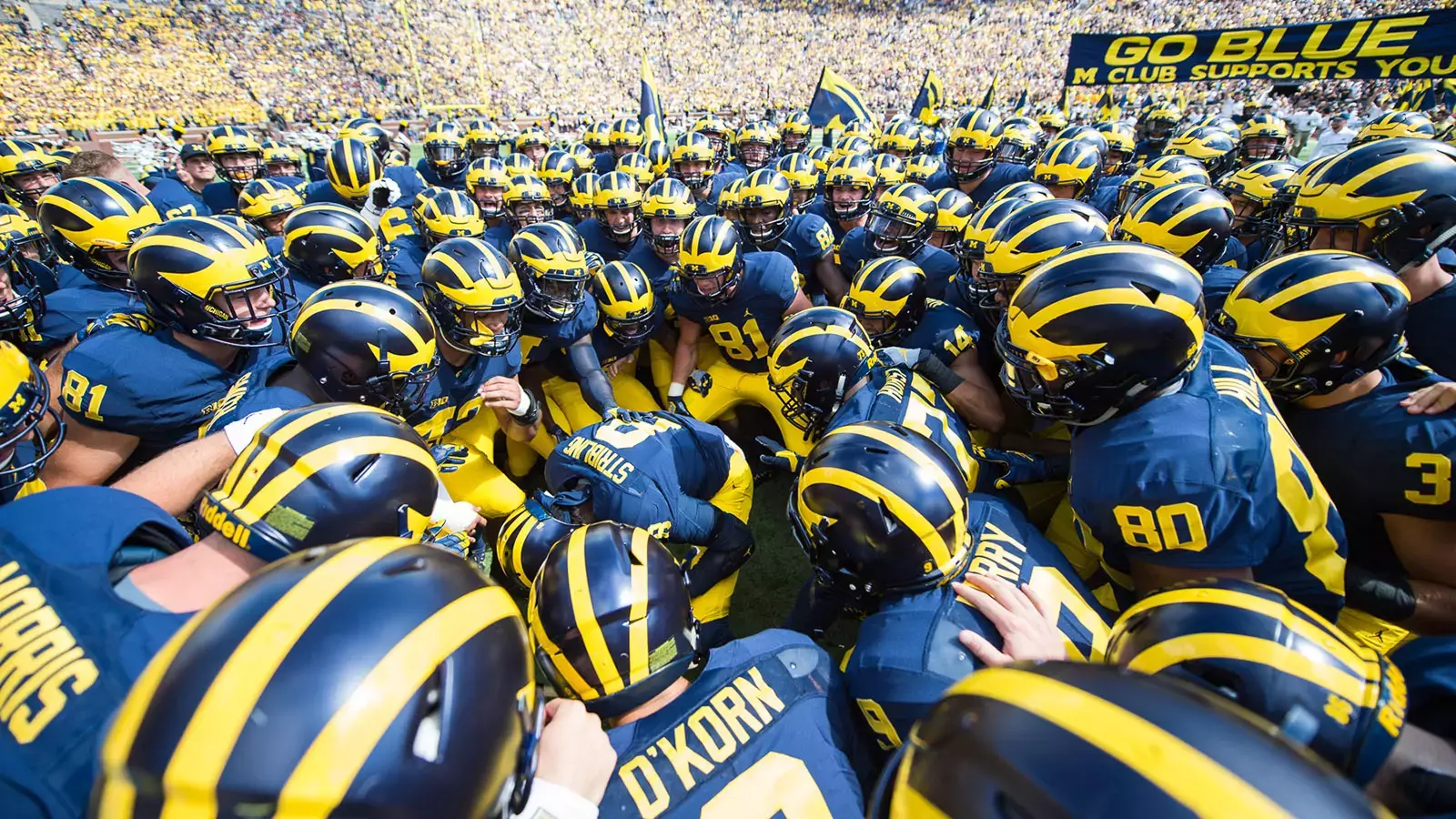 Michigan Football Traditions - University of Michigan Athletics