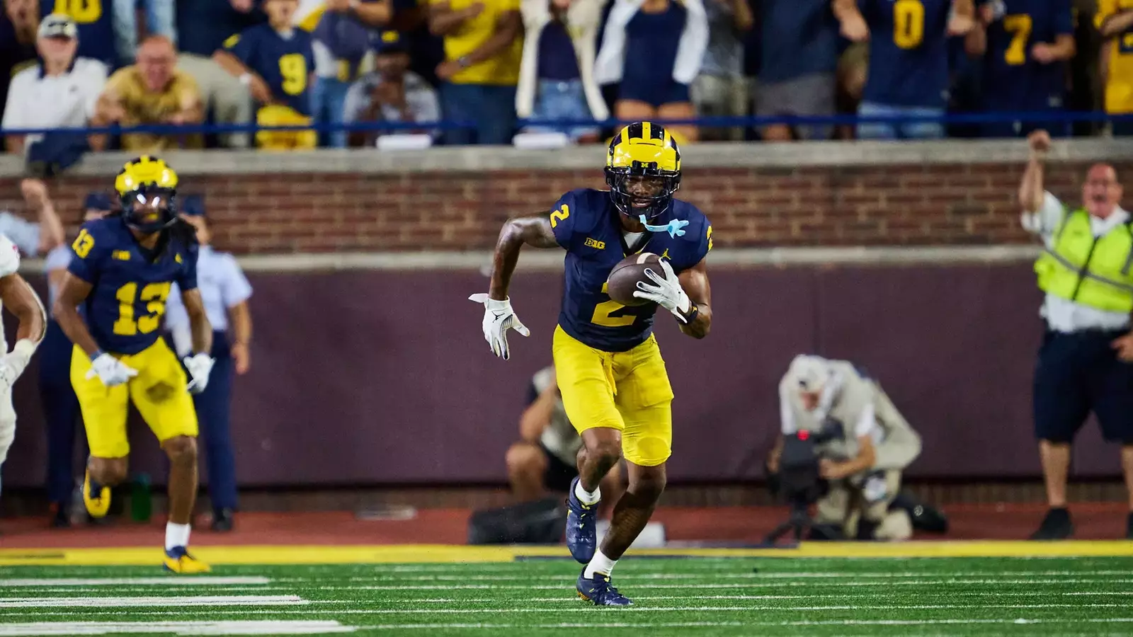 Awards and Honors: Johnson Recognized as Midseason All-American by Sporting News – University of Michigan Athletics