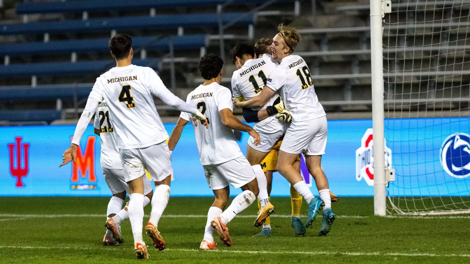 Michigan Wins Penalty Shootout, Advances to Big Ten Tournament