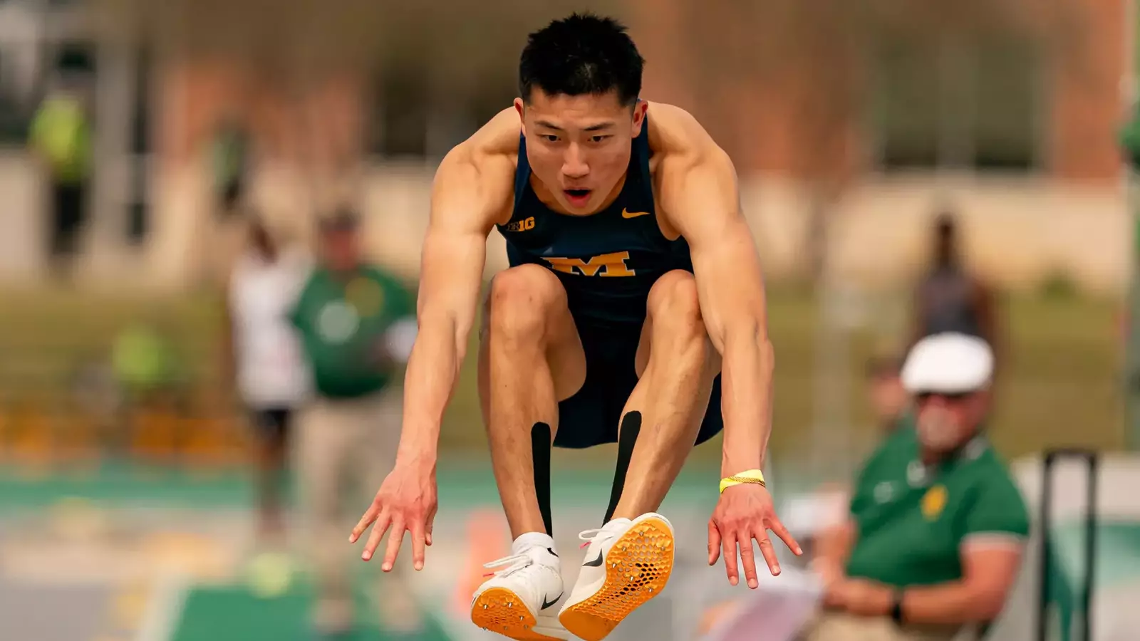 Wei Posts No. 8 UM Triple Jump Mark at Tom Jones Invitational