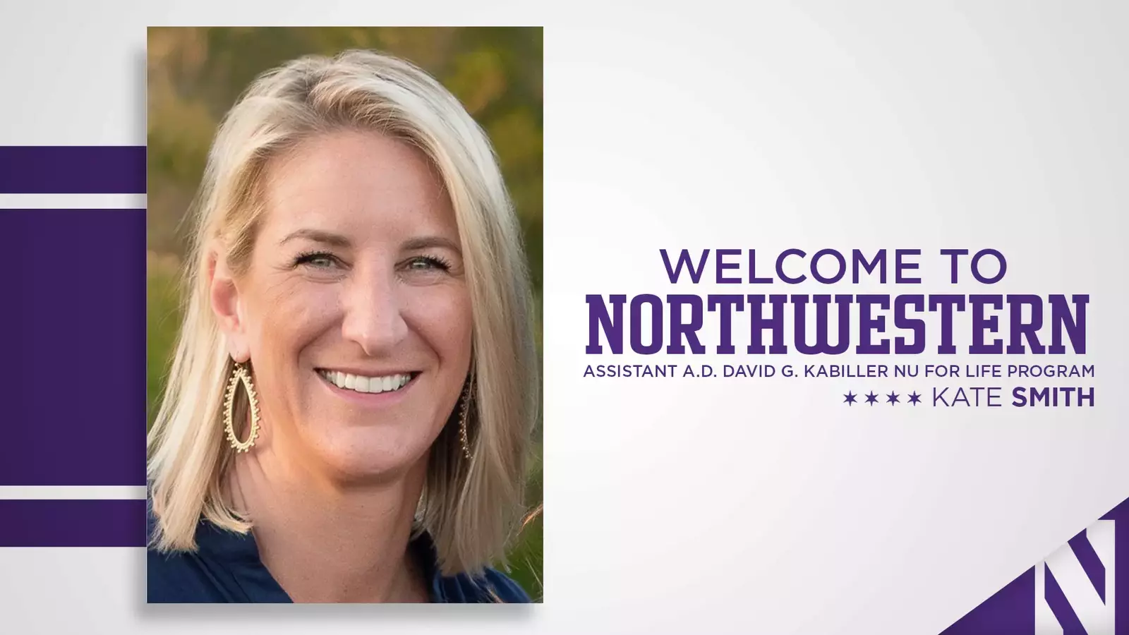 Smith to Lead David G. Kabiller NU For Life Program