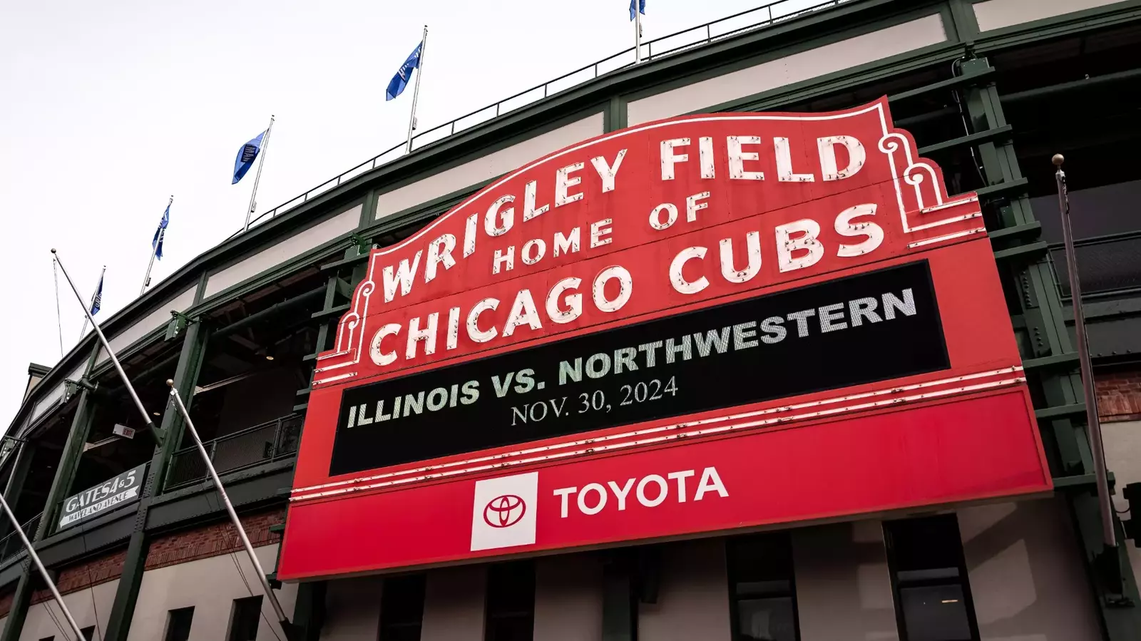 Wildcats Host Fighting Illini for Land of Lincoln Trophy at Wrigley Field