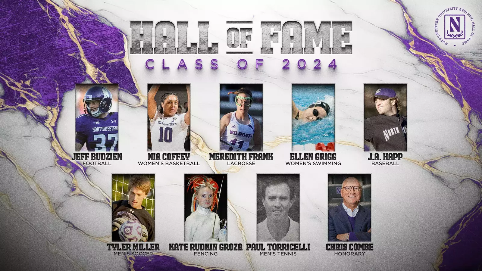 Northwestern Unveils 2024 Athletics Hall of Fame Class - Northwestern  Athletics