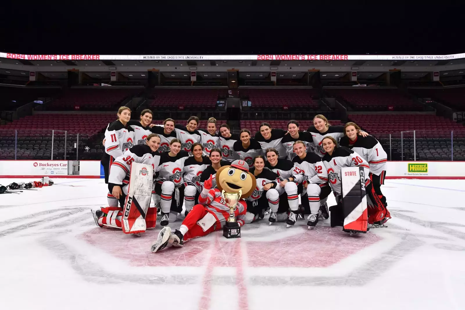Ohio State Wins 2024 Women’s Ice Breaker Tournament Ohio State