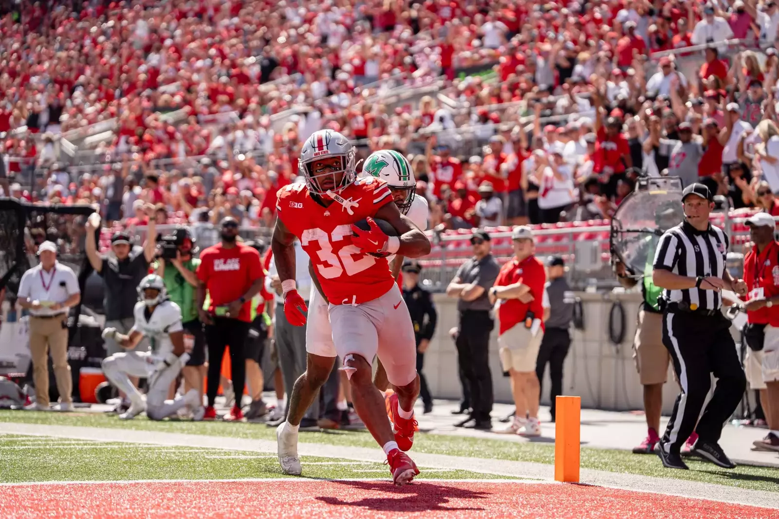 Buckeyes Rush for Five Scores in 49-14 Win Over Marshall - Ohio State