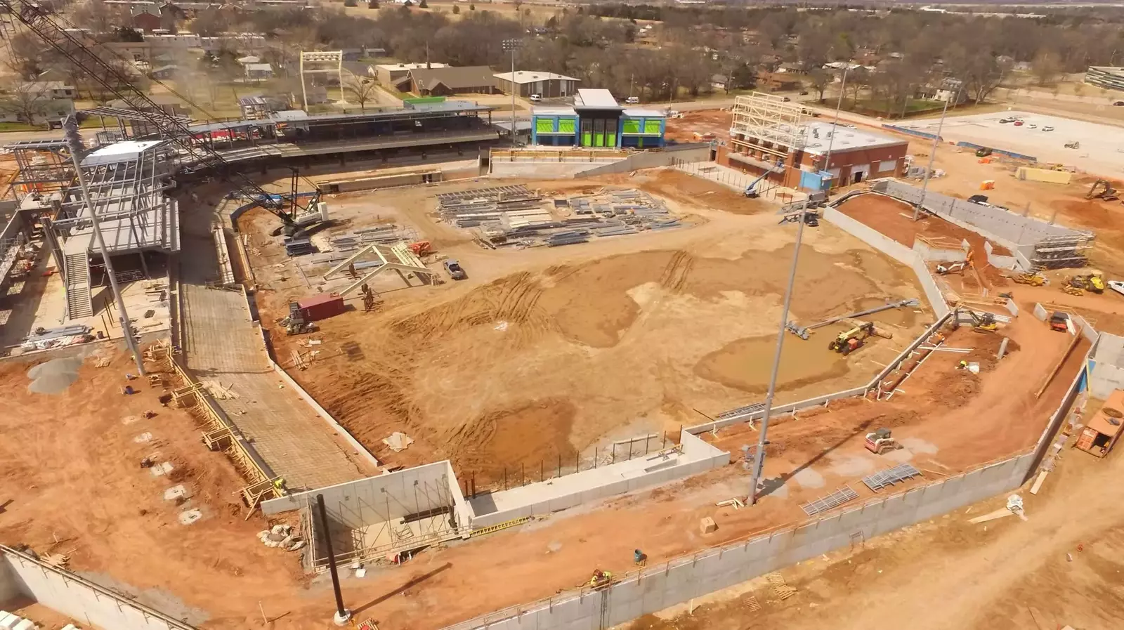 Video O Brate Stadium Construction Oklahoma State University Athletics