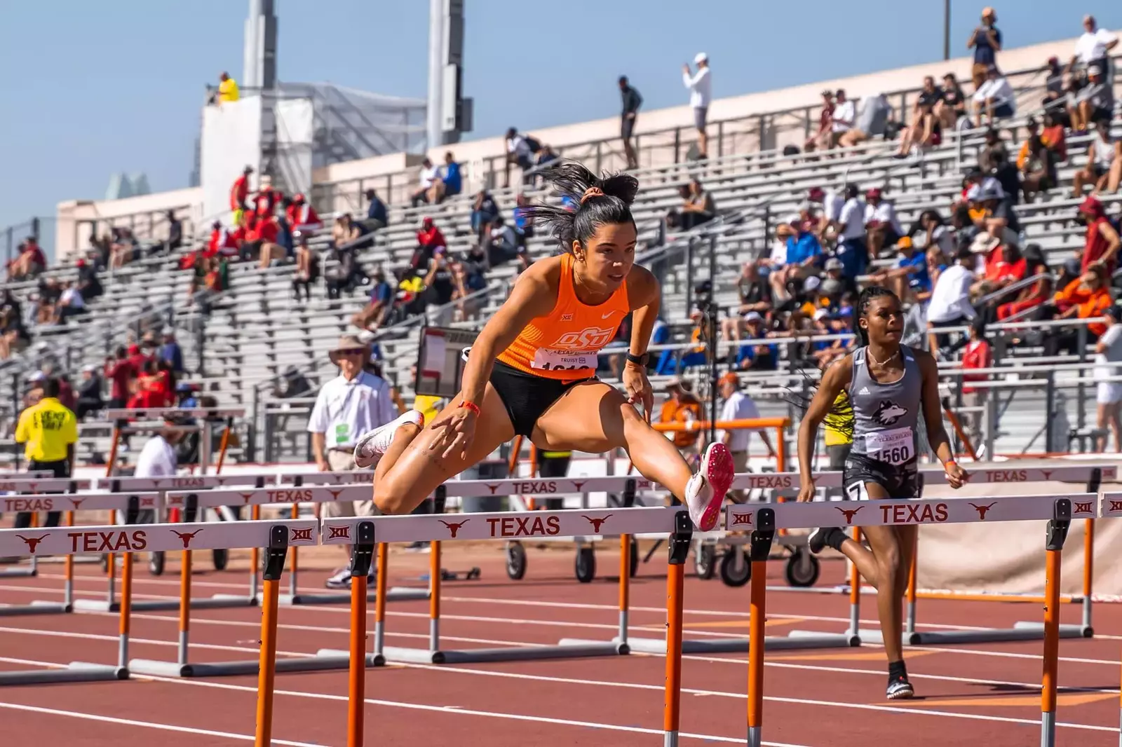 Olivija Vaitaityte Breaks School Record in First OSU Heptathlon in
