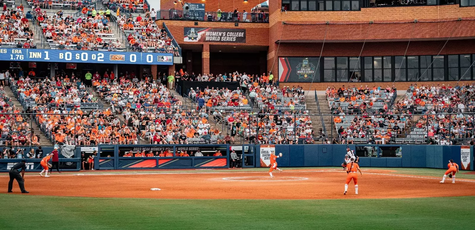Cowgirl Softball Falls To Florida State In WeatherDelayed WCWS Opener