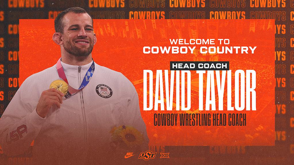 David Taylor nommé entraîneur de lutte de l’État d’Oklahoma