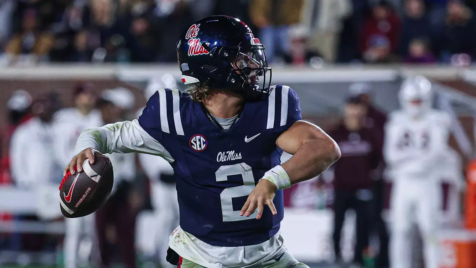 Jaxson Dart Becomes Ole Miss Career Passing Leader - BVM Sports