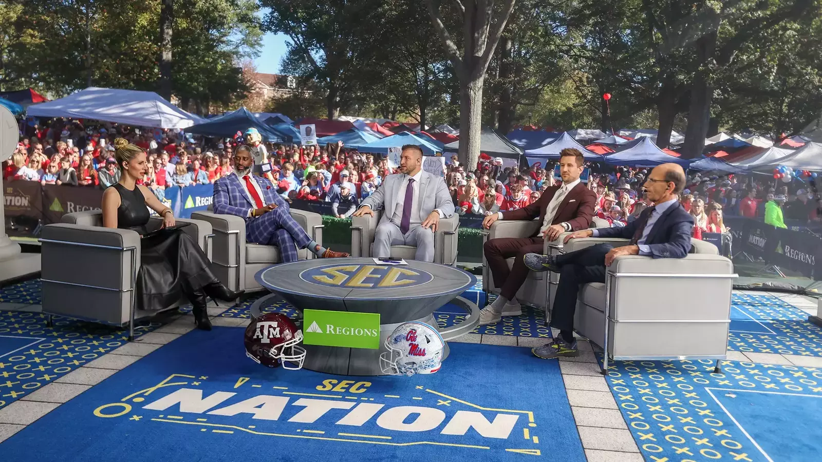 SEC Nation Returns to Oxford as Ole Miss Hosts Georgia – Ole Miss Athletics – Hotty Toddy