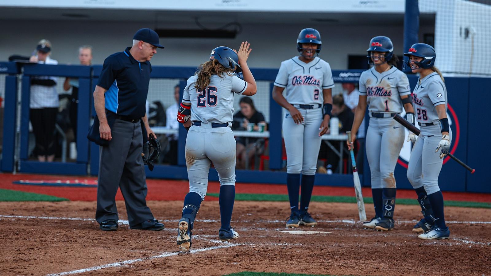 Rebels Take Down Southern Miss: DeLeon and Brady Lead Ole Miss to Victory in Softball Game