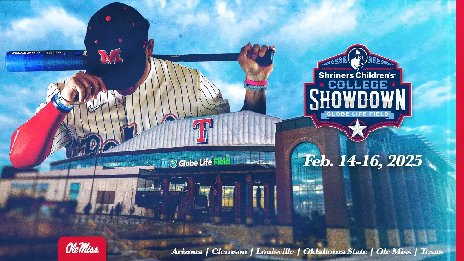 Baseball to Open 2025 Season at Shriners Children’s College Showdown
