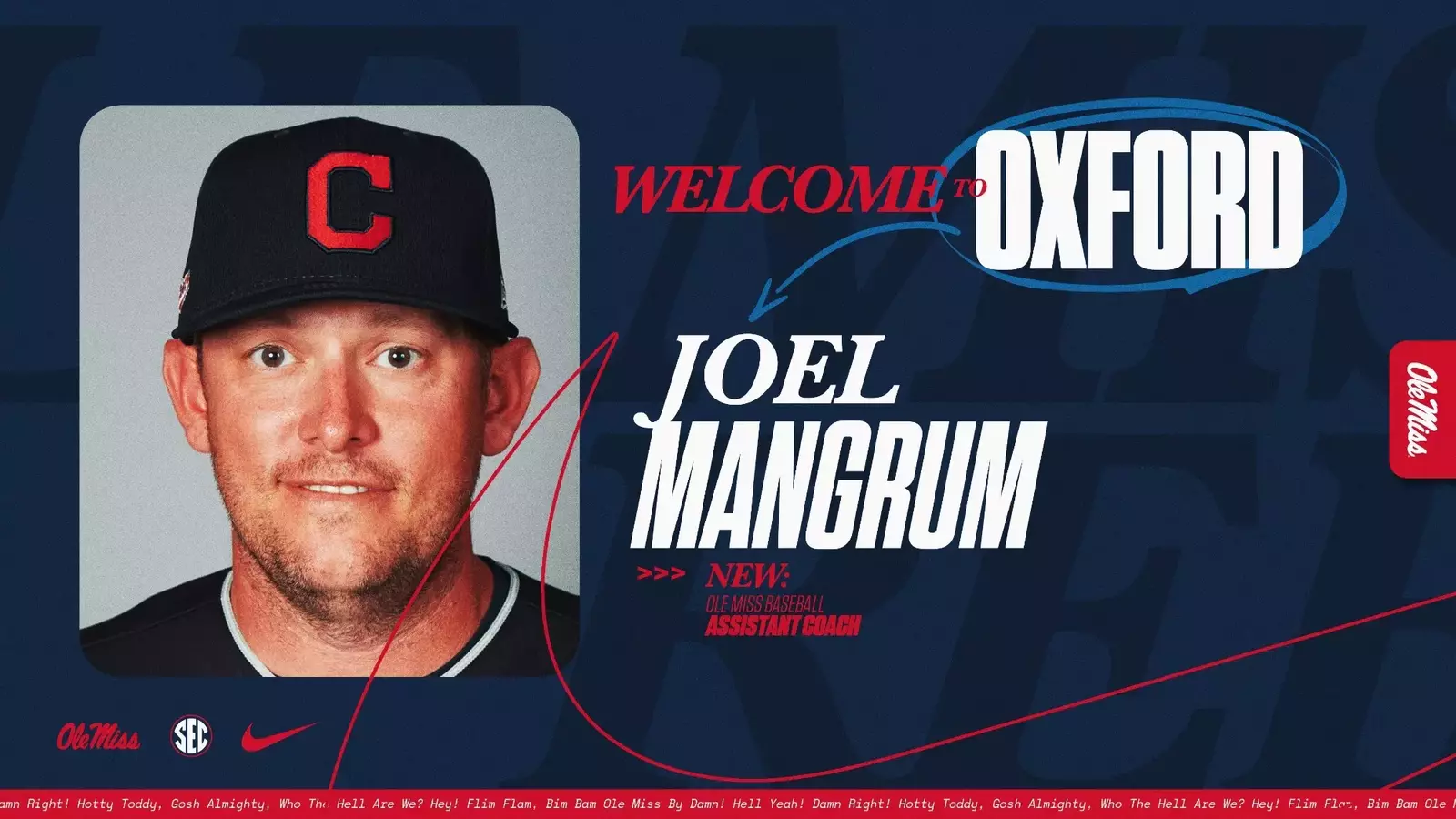 Joel Mangrum Joins Baseball Staff as Newest Assistant Coach - Ole Miss  Athletics - Hotty Toddy