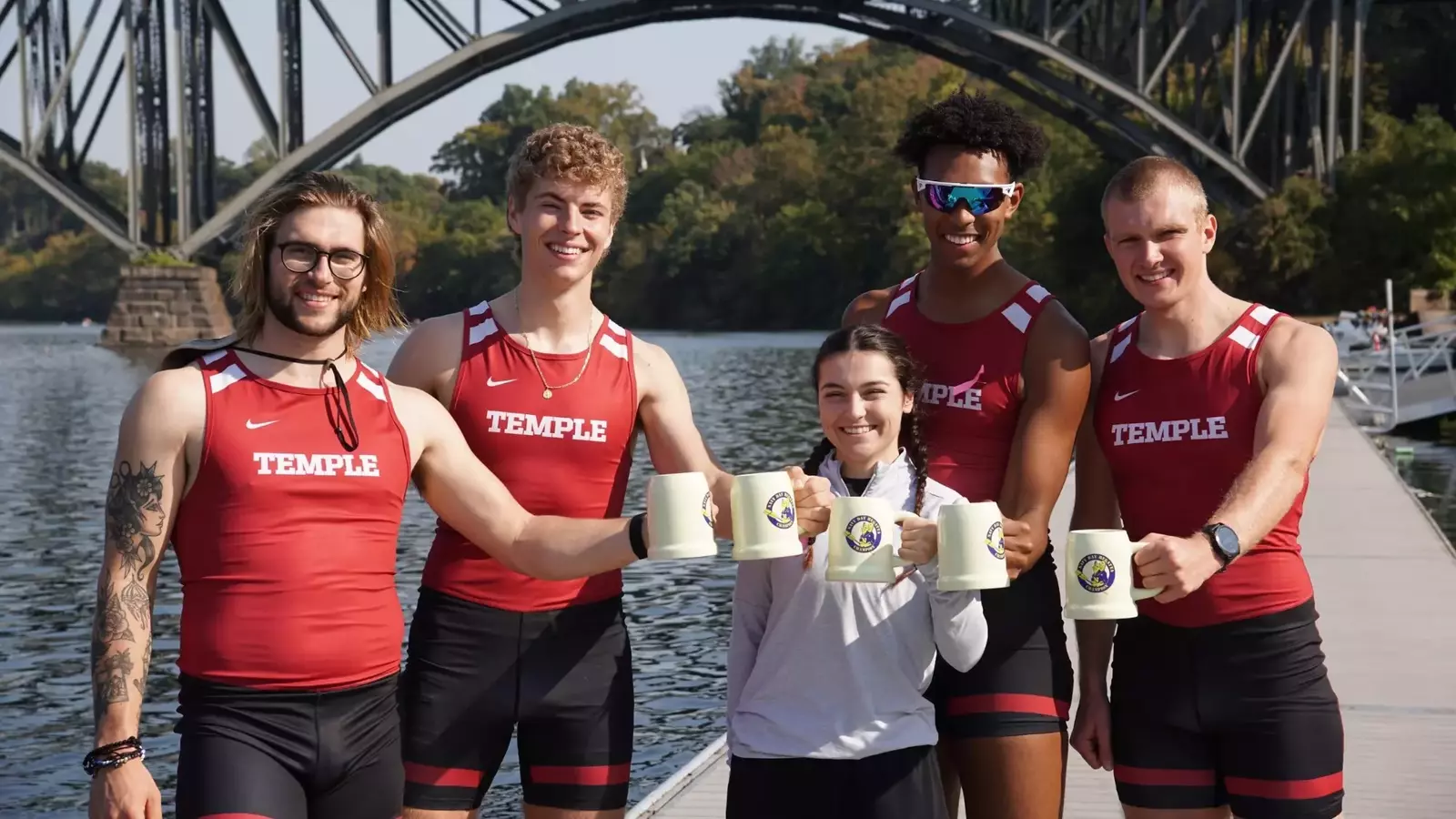 Varsity 4 Victorious for Men's Crew at Navy Day Regatta - Temple
