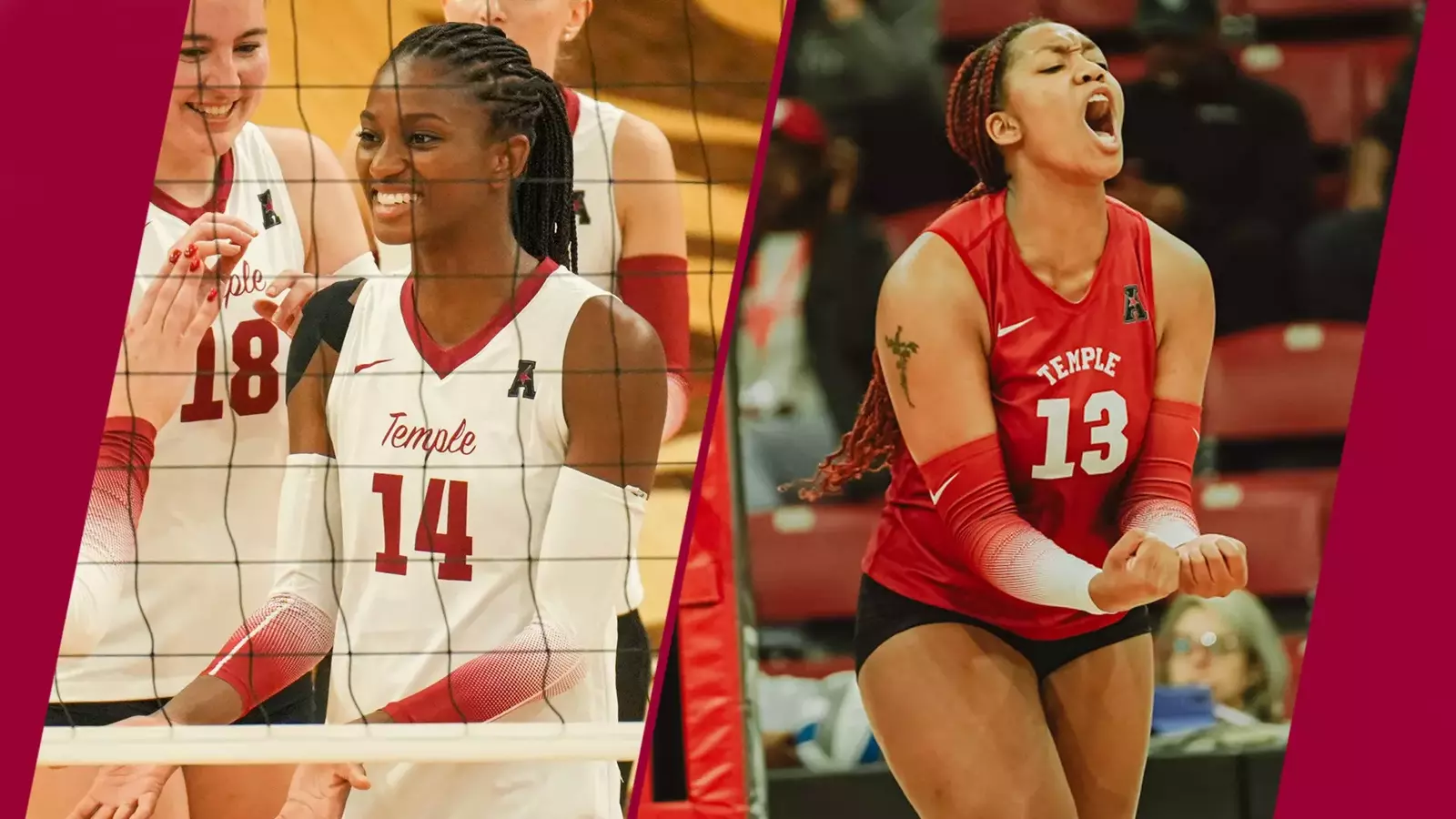 Davenport and Banks Earn AAC Weekly Honors - Temple