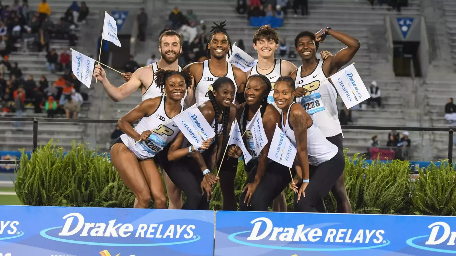 Boilermakers Win 3 Drake Relay Titles Purdue Boilermakers