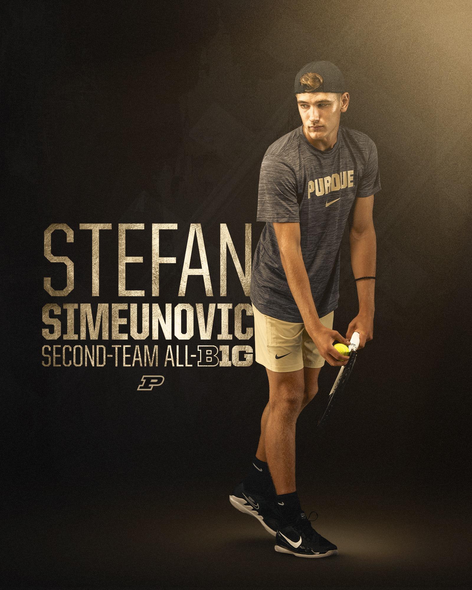 Simeunovic Named Second-Team All-Big Ten Selection