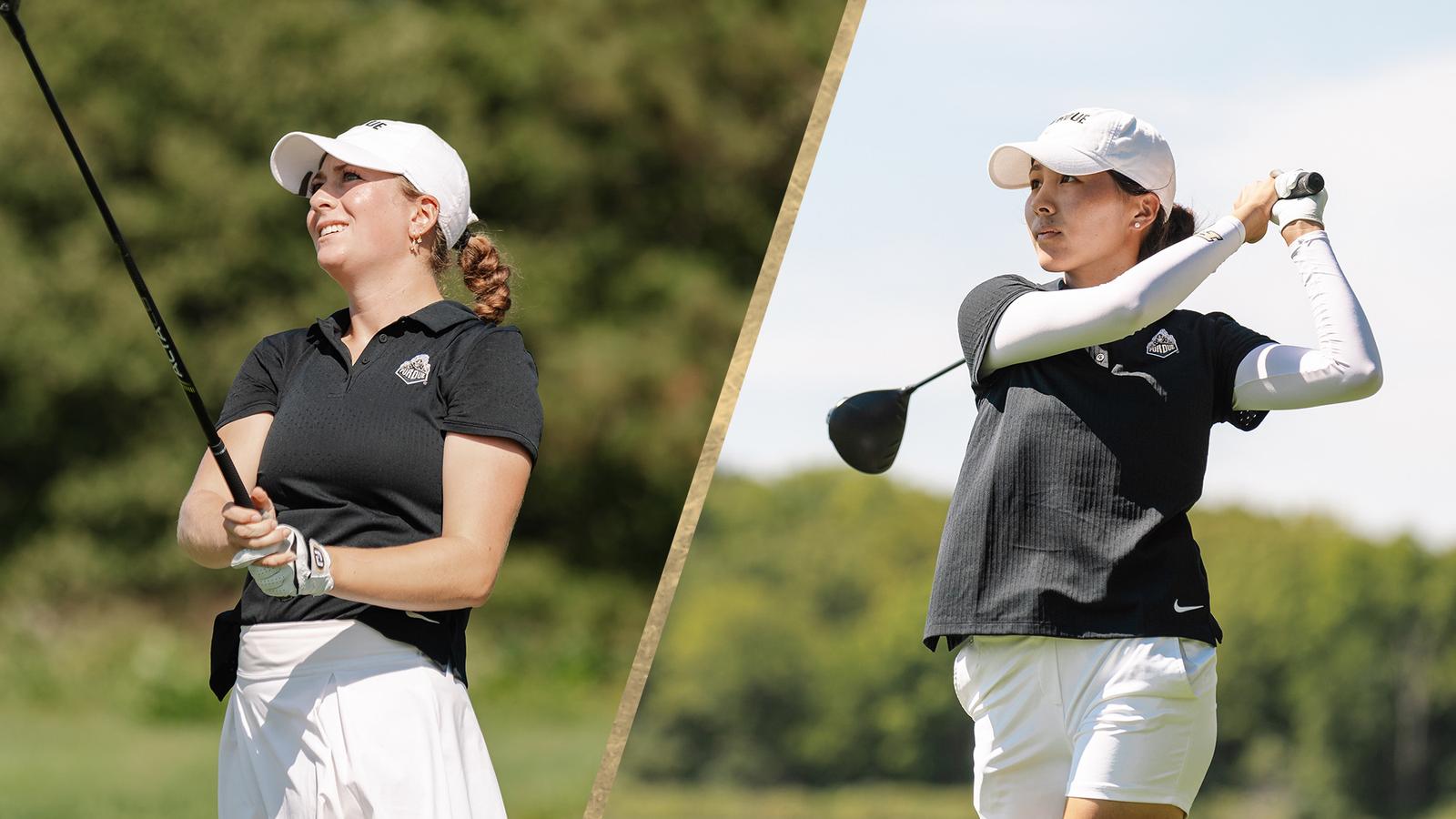 Purdue Women’s Golf Standouts Claim Second Team All-Big Ten Honors