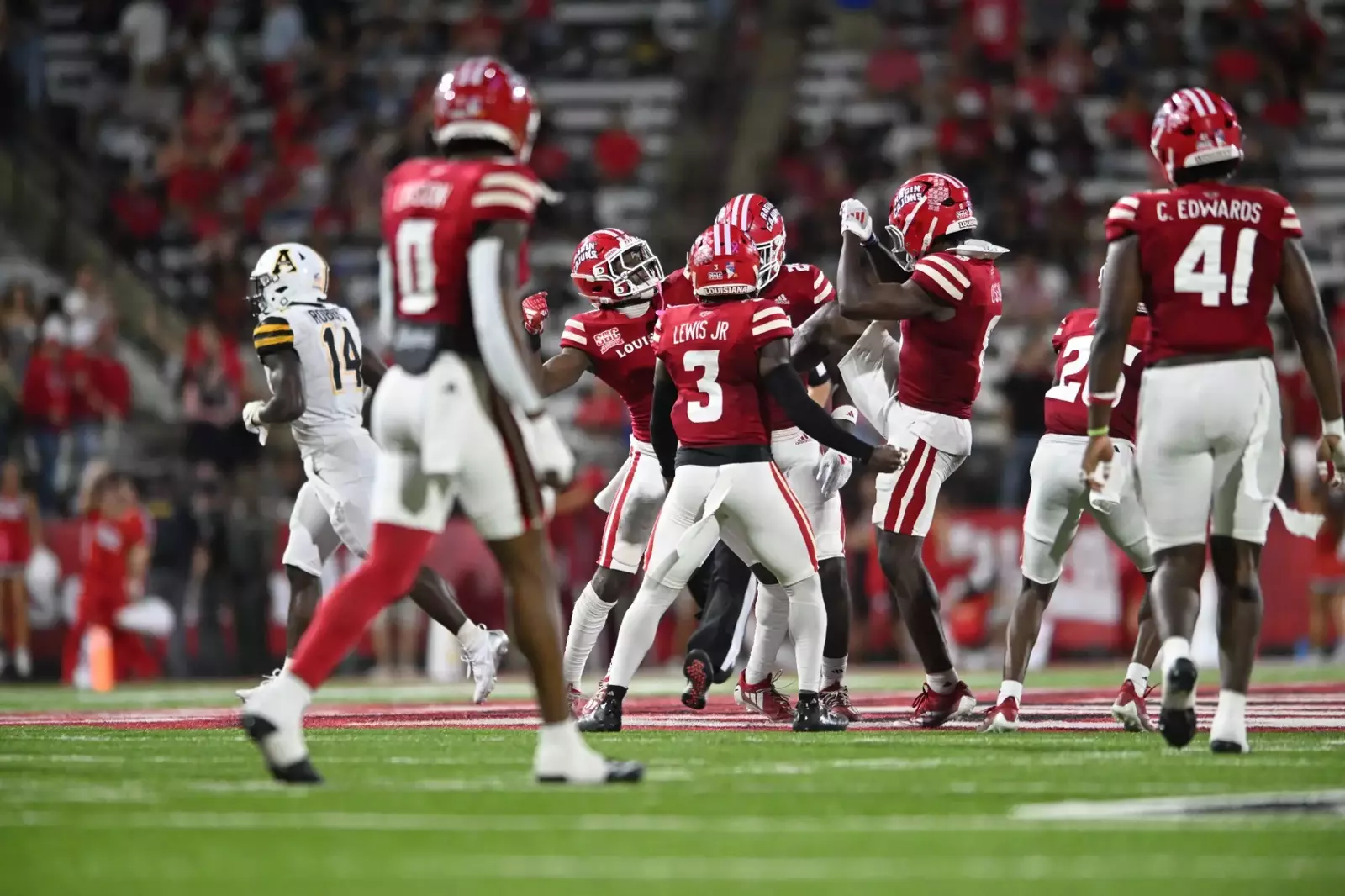 Defense Comes Through As Louisiana Defeats App State, 34-24 - Louisiana  Ragin' Cajuns