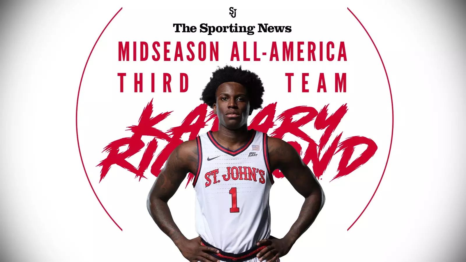 Kadary Richmond Named to The Sporting News Midseason All-America Third Team – St. John’s University Athletics