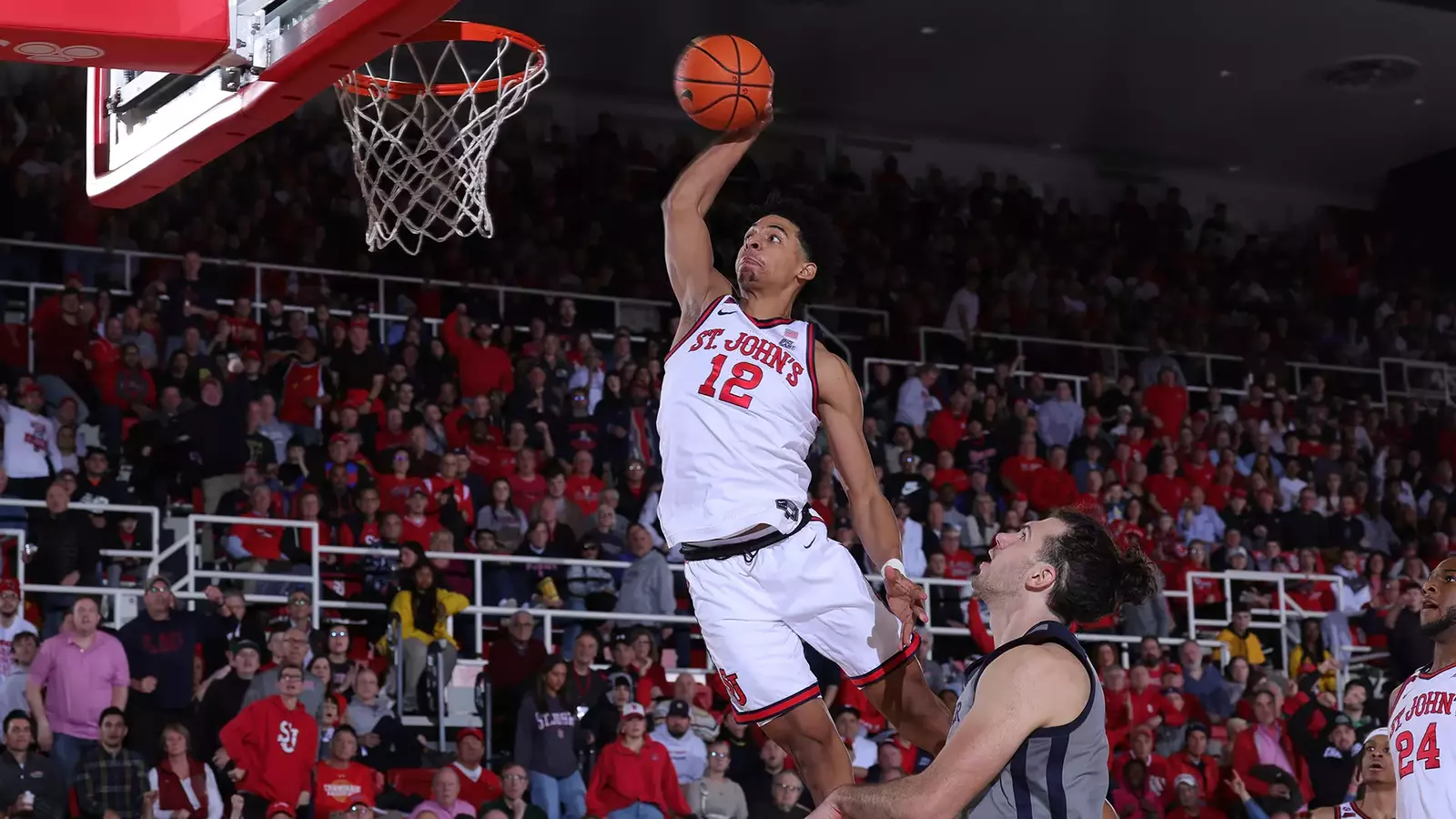 RV/RV St. John’s Downs Butler, 7062, on “Lou Carnesecca Day” St