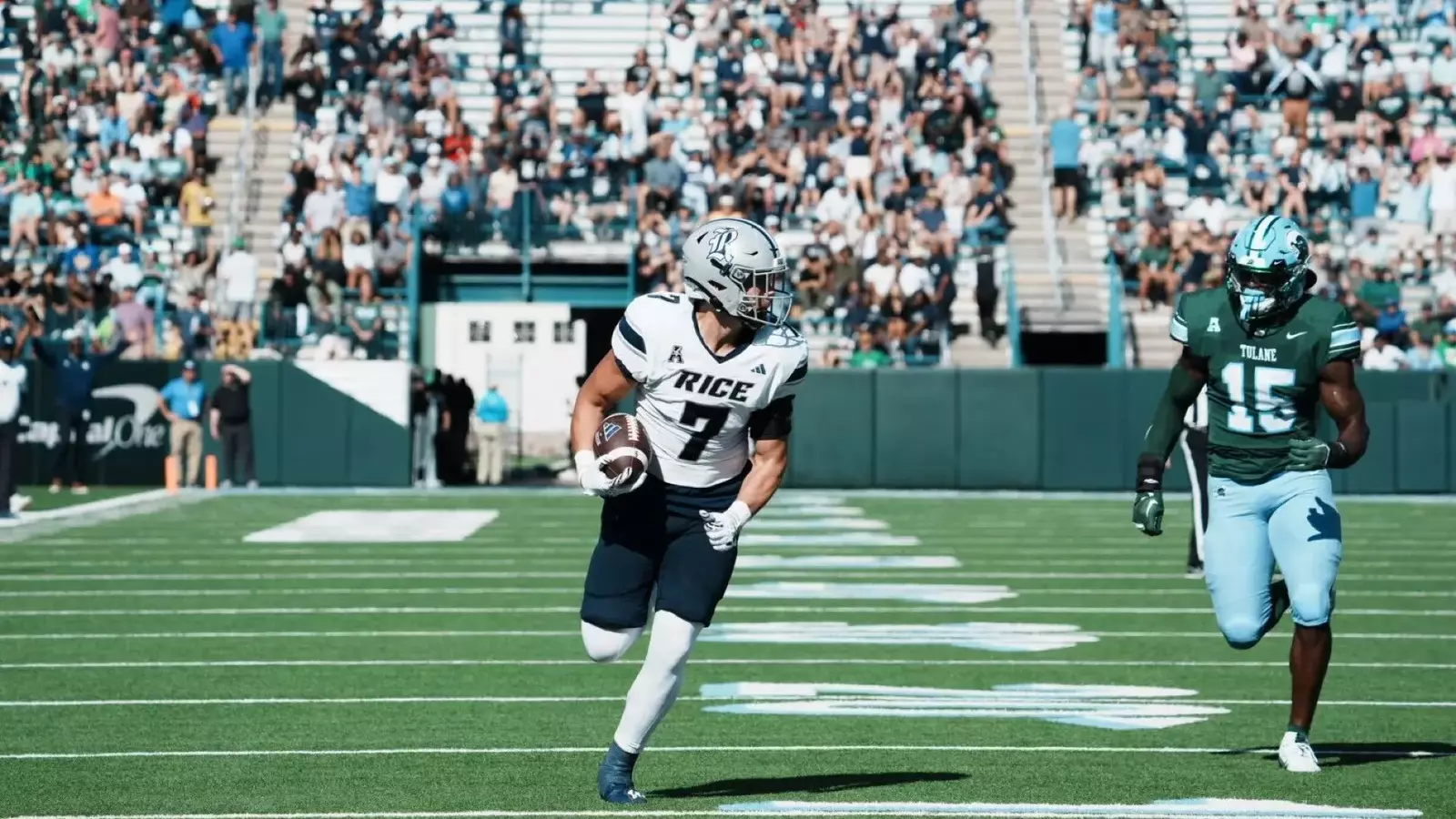 Rice Drops Tough Game at Tulane - Rice University Athletics