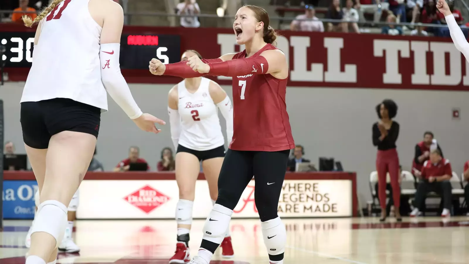 Volleyball Hits the Road to Play Texas A&M and LSU - Alabama Athletics