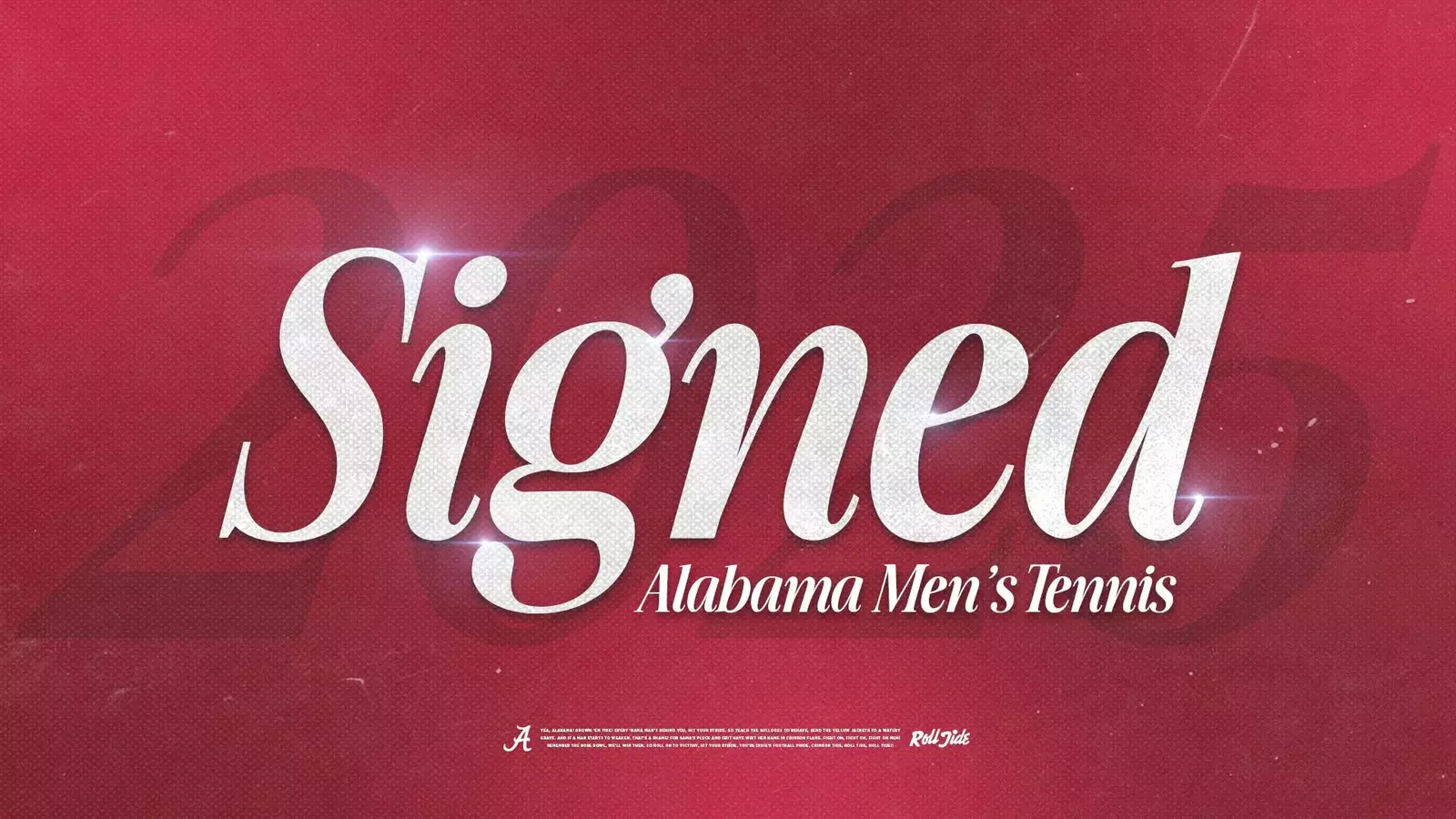 Alabama Men's Tennis Adds Three to Class of 2025