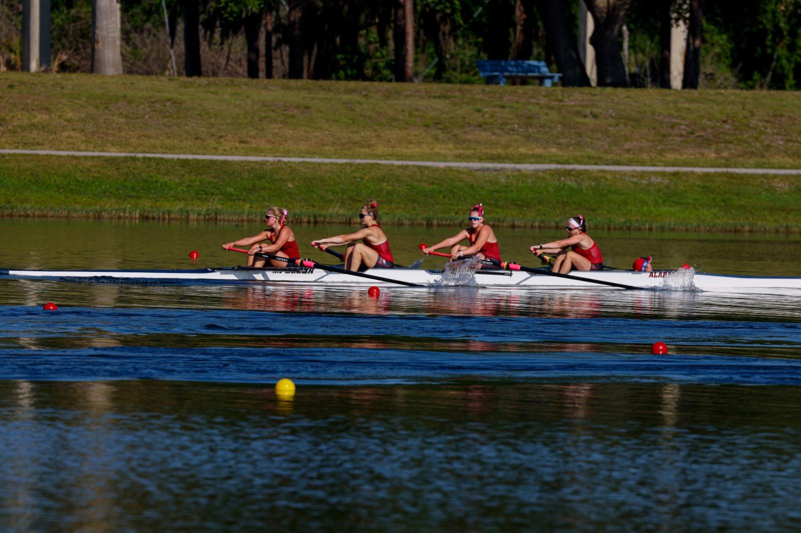 Alabama Rowing Concludes Regular Season at the Lake Wheeler Invitational