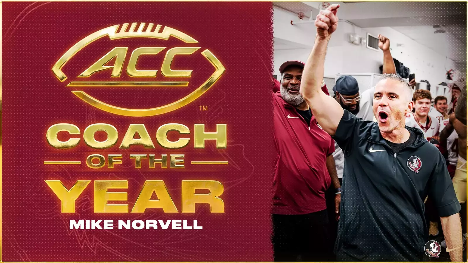 Mike Norvell Voted ACC Coach Of The Year - Florida State University