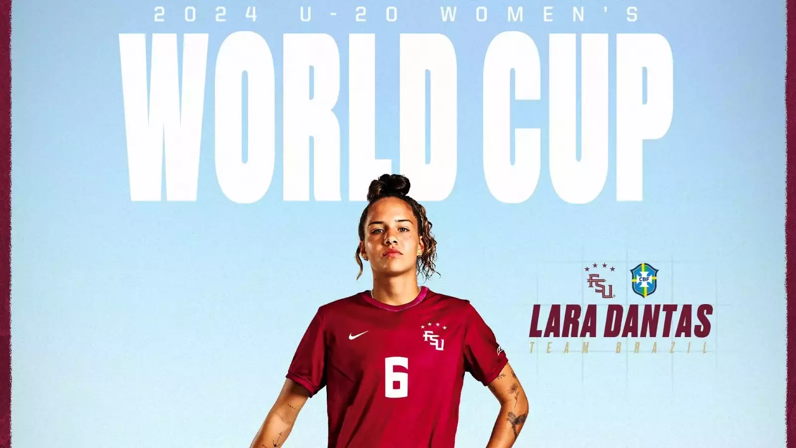 Dantas Named to Brazil U-20 Women’s World Cup Roster – Florida State University