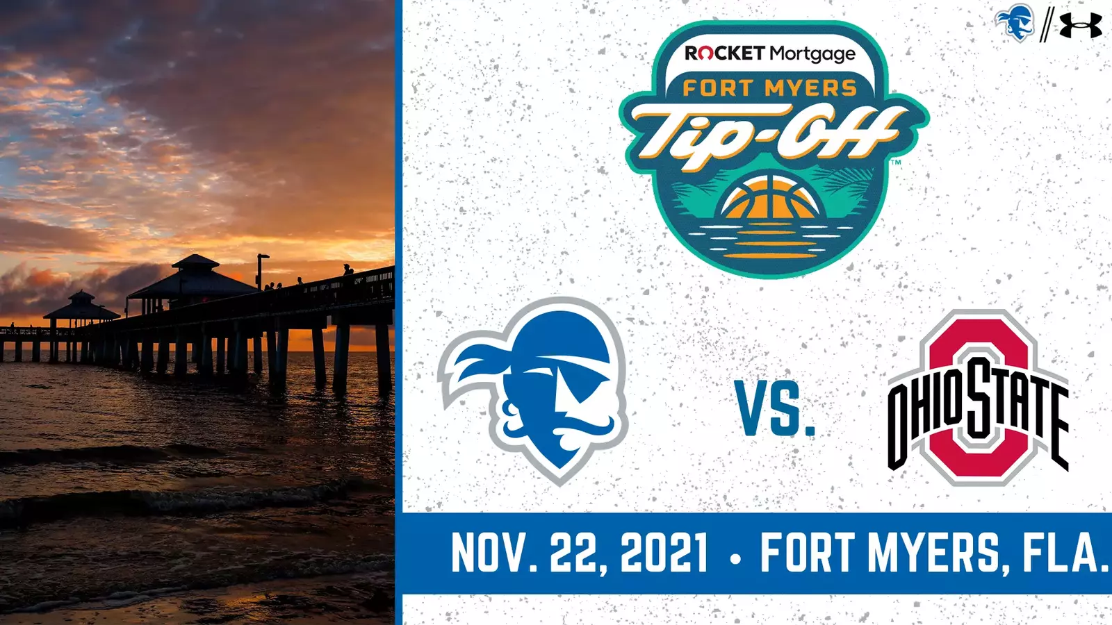 Fort Myers TipOff Bracket Revealed, Pirates to Face Ohio State Seton