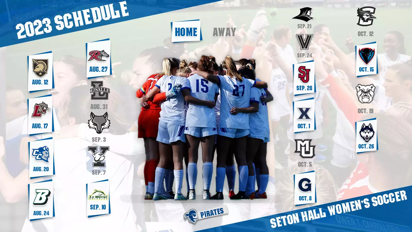 Women's Soccer Announces Fall 2023 Schedule Seton Hall University