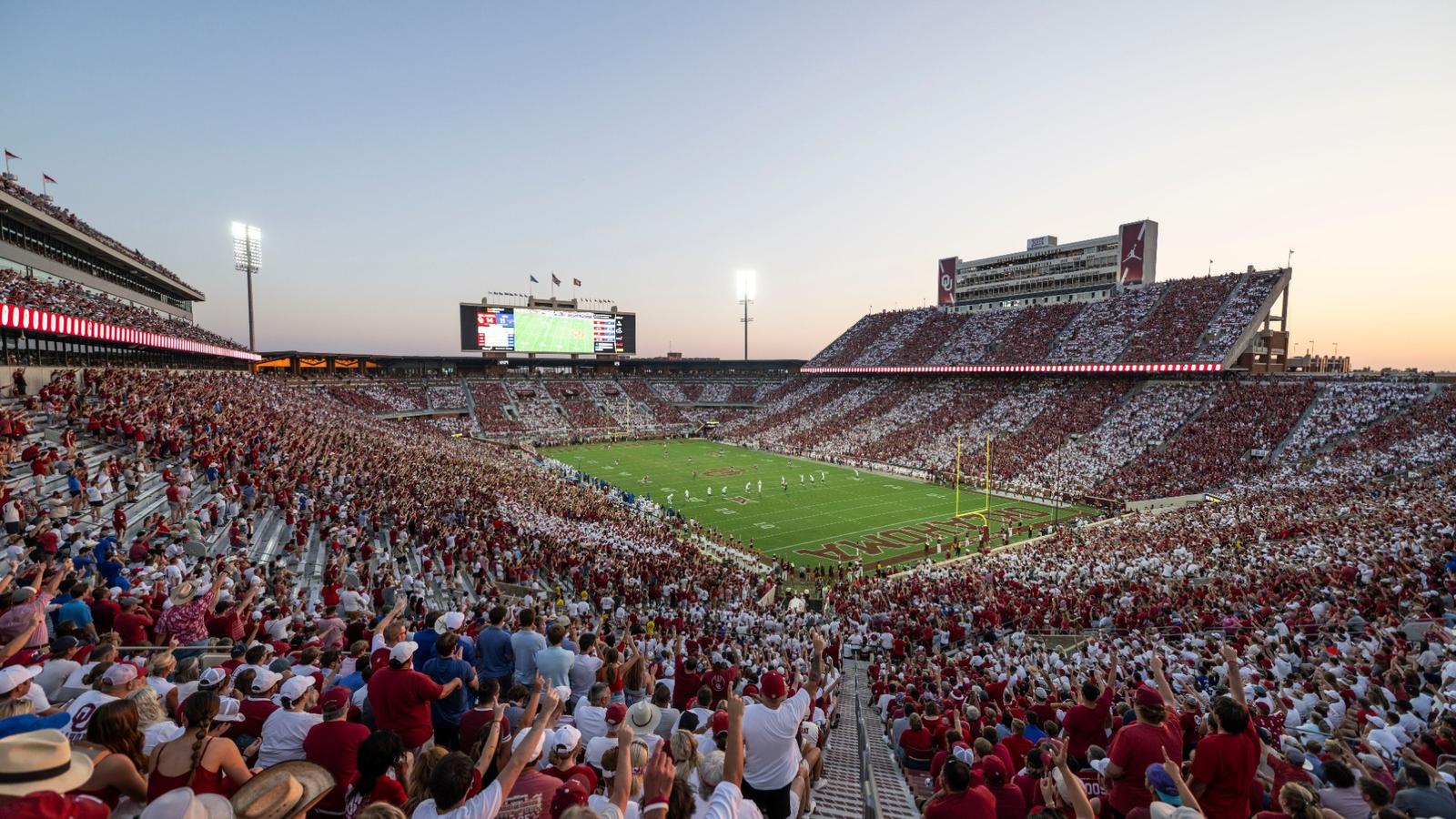 TV and Kickoff Information Announced for Three OU Football Games - University  of Oklahoma