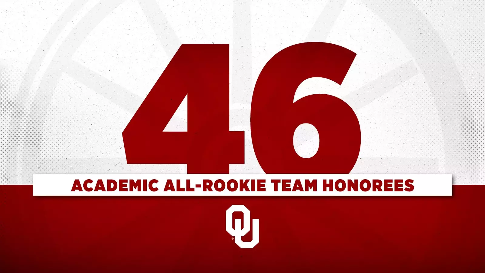 Forty-Six Sooners Named To Academic All-Rookie Team - University of Oklahoma