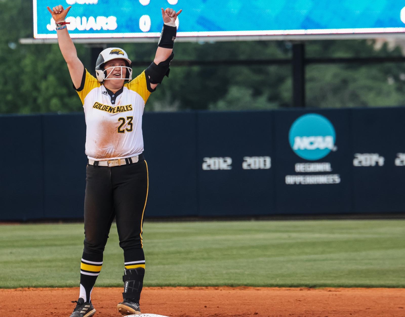 Southern Miss Softball Clinches 5-4 Win vs South Alabama After Snapping Losing Streak