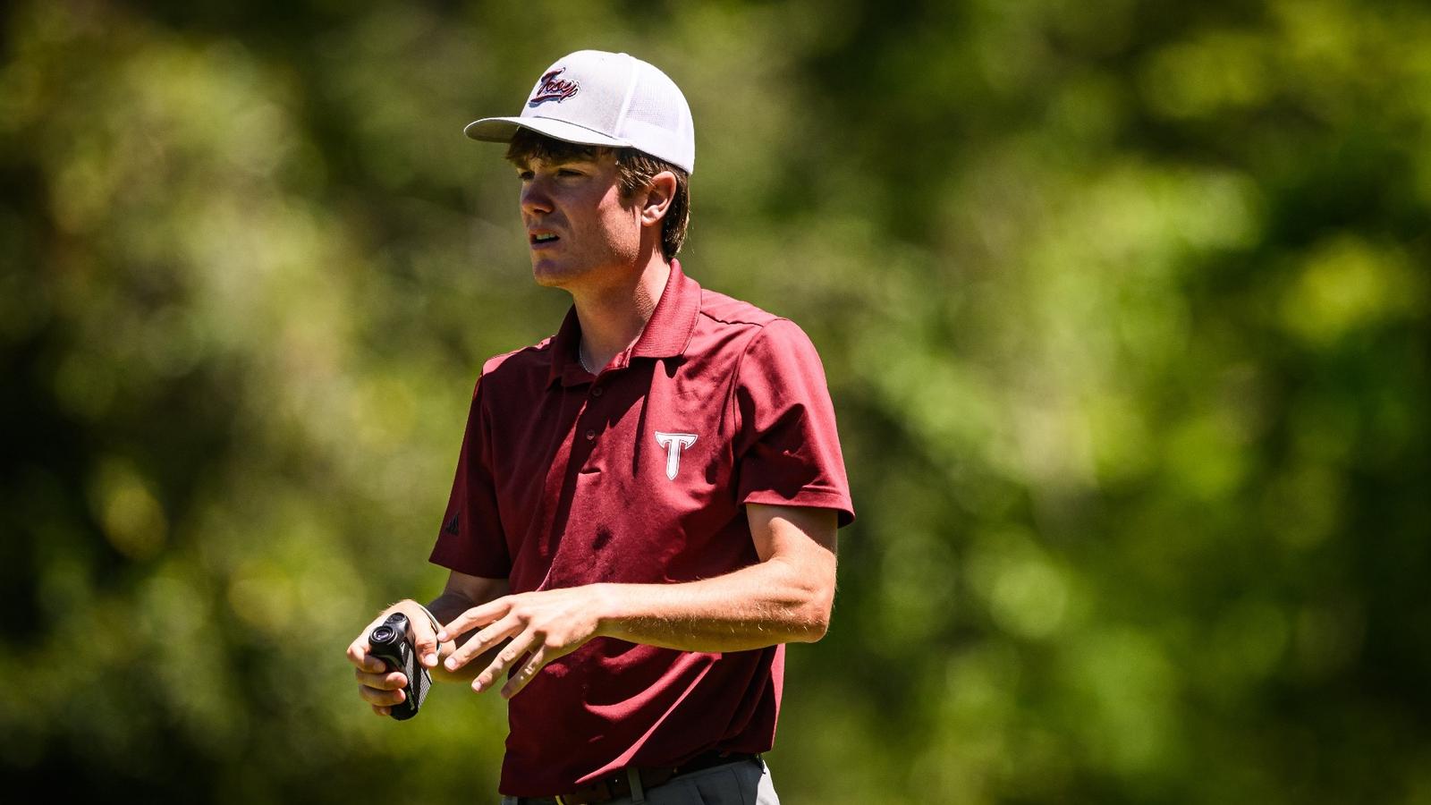 Troy Slips to Ninth on Final Day of SBC Men’s Golf Championship