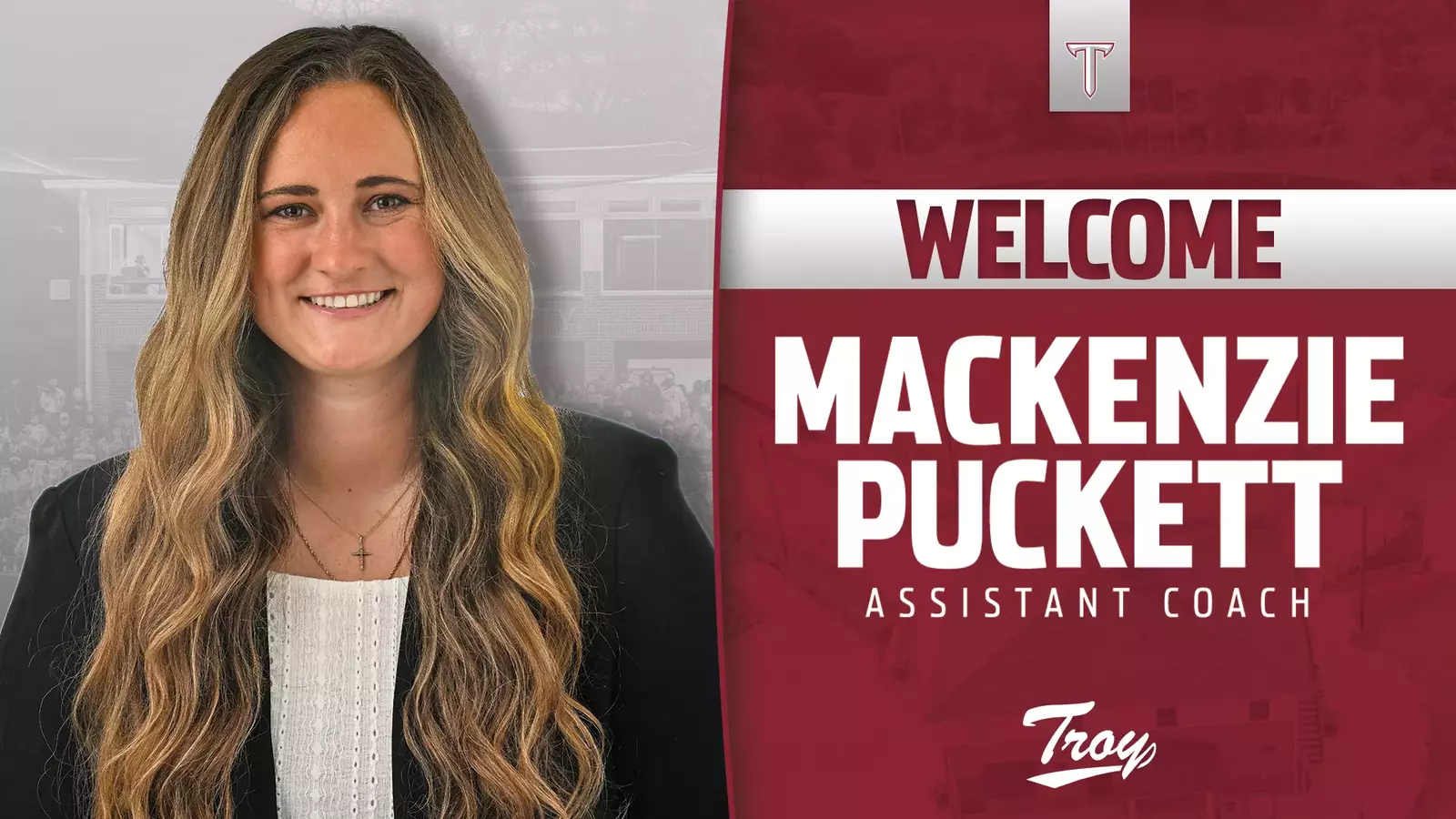 Softball Mackenzie Puckett New Troy Assistant Coach BVM Sports
